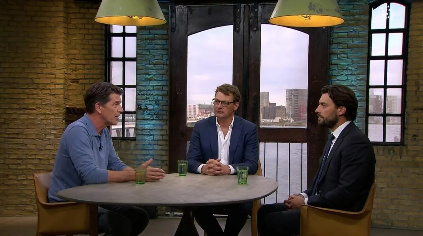 Gespannen moment tussen Huys en Baudet